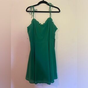 Lulus NWT Green Dress
